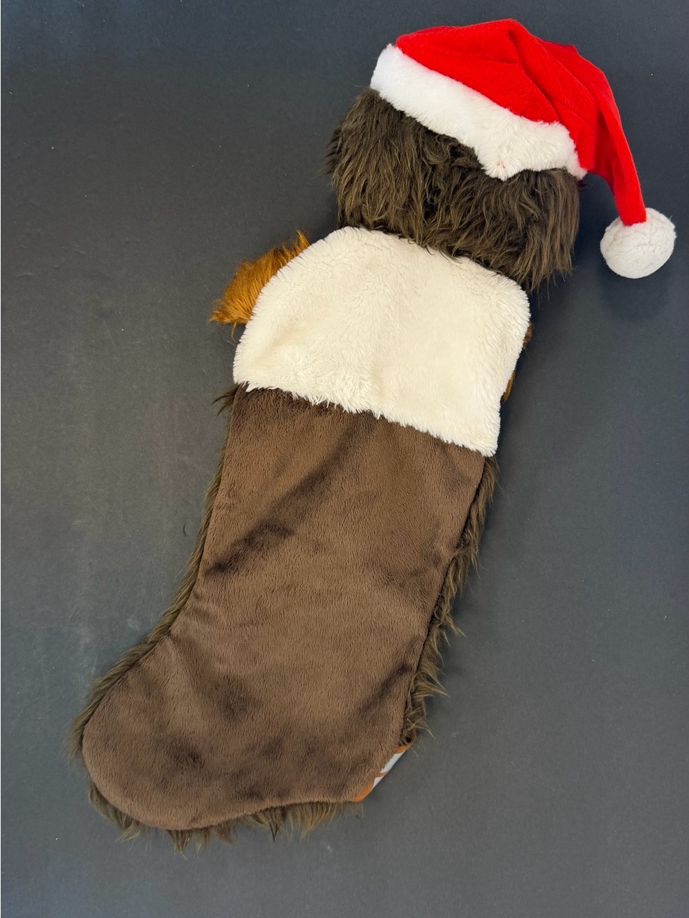 Star Wars Chewbacca Head Christmas Stocking Kurt Adler Disney EUC - Picture 4 of 8